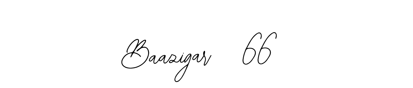 How to make Baazigar   66  signature? Bearetta-2O07w is a professional autograph style. Create handwritten signature for Baazigar   66  name. Baazigar   66  signature style 12 images and pictures png