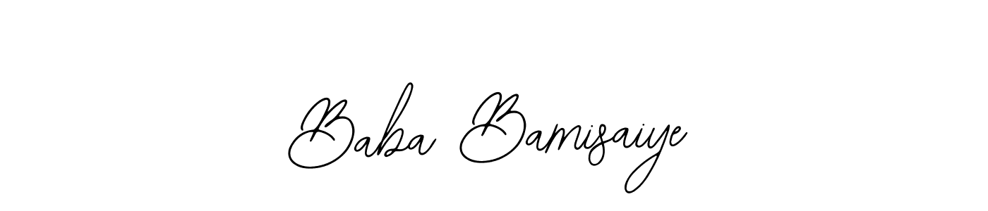 The best way (Bearetta-2O07w) to make a short signature is to pick only two or three words in your name. The name Baba Bamisaiye include a total of six letters. For converting this name. Baba Bamisaiye signature style 12 images and pictures png