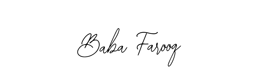 Similarly Bearetta-2O07w is the best handwritten signature design. Signature creator online .You can use it as an online autograph creator for name Baba Farooq. Baba Farooq signature style 12 images and pictures png