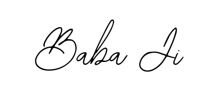 Discover how Baba Ji looks in an executive cursive font (Bearetta-2O07w). Perfect for legal documents, invoices, and certificates. Baba Ji signature style 12 images and pictures png
