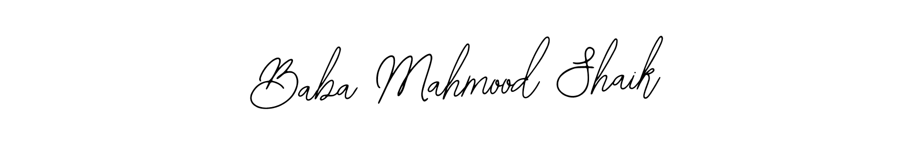 Also we have Baba Mahmood Shaik name is the best signature style. Create professional handwritten signature collection using Bearetta-2O07w autograph style. Baba Mahmood Shaik signature style 12 images and pictures png