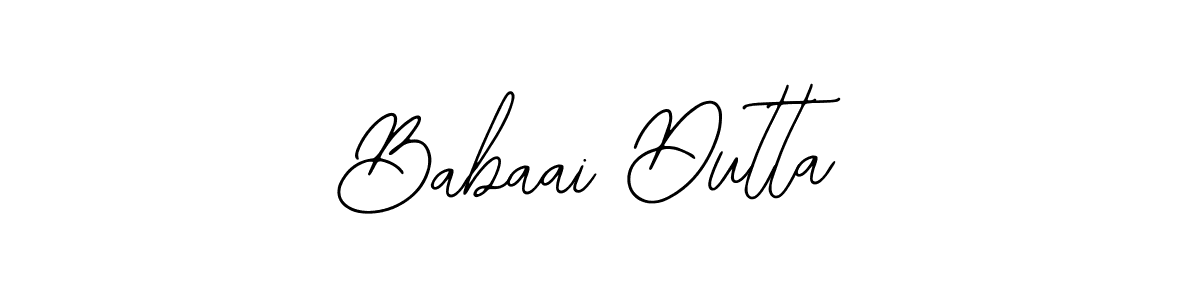 You should practise on your own different ways (Bearetta-2O07w) to write your name (Babaai Dutta) in signature. don't let someone else do it for you. Babaai Dutta signature style 12 images and pictures png