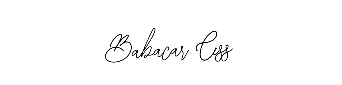 You should practise on your own different ways (Bearetta-2O07w) to write your name (Babacar Ciss) in signature. don't let someone else do it for you. Babacar Ciss signature style 12 images and pictures png