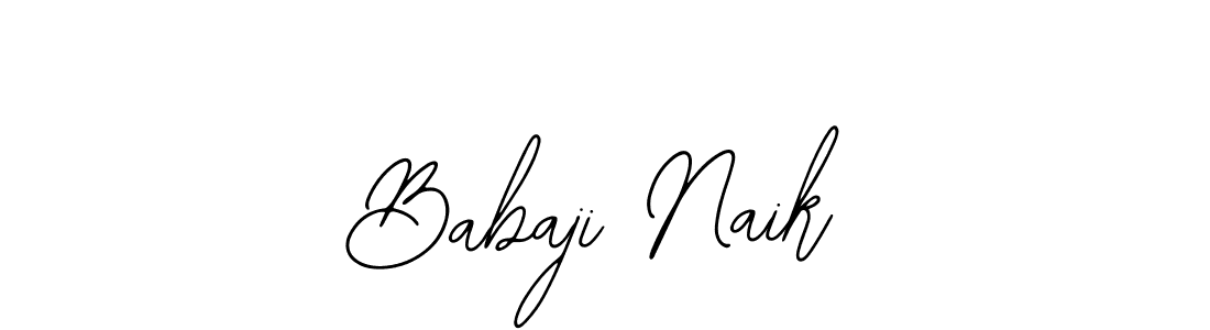 How to make Babaji Naik name signature. Use Bearetta-2O07w style for creating short signs online. This is the latest handwritten sign. Babaji Naik signature style 12 images and pictures png