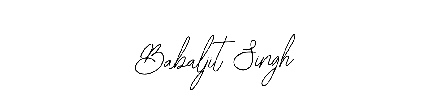 Make a beautiful signature design for name Babaljit Singh. Use this online signature maker to create a handwritten signature for free. Babaljit Singh signature style 12 images and pictures png