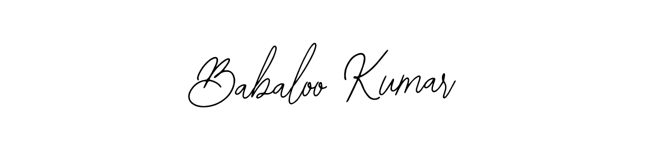 if you are searching for the best signature style for your name Babaloo Kumar. so please give up your signature search. here we have designed multiple signature styles  using Bearetta-2O07w. Babaloo Kumar signature style 12 images and pictures png