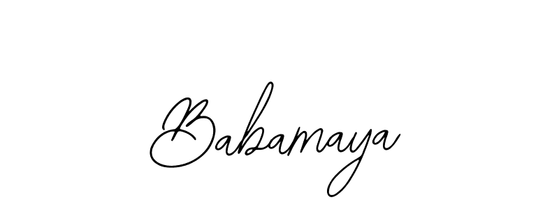 Babamaya stylish signature style. Best Handwritten Sign (Bearetta-2O07w) for my name. Handwritten Signature Collection Ideas for my name Babamaya. Babamaya signature style 12 images and pictures png