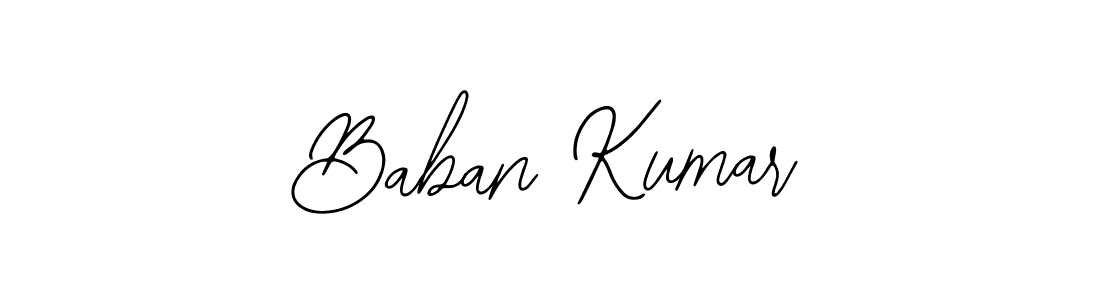 How to make Baban Kumar signature? Bearetta-2O07w is a professional autograph style. Create handwritten signature for Baban Kumar name. Baban Kumar signature style 12 images and pictures png