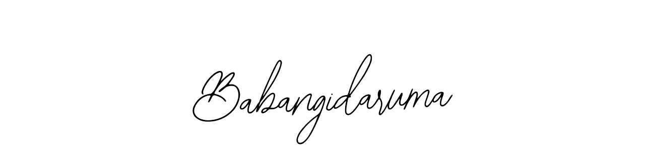 You should practise on your own different ways (Bearetta-2O07w) to write your name (Babangidaruma) in signature. don't let someone else do it for you. Babangidaruma signature style 12 images and pictures png