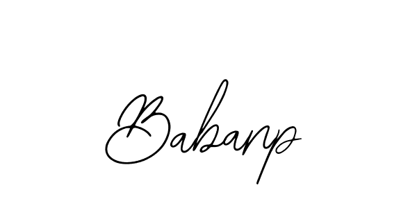 Make a beautiful signature design for name Babanp. Use this online signature maker to create a handwritten signature for free. Babanp signature style 12 images and pictures png