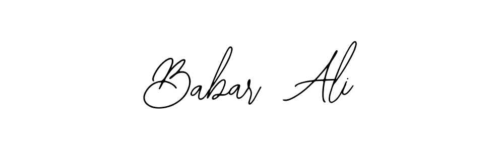 Make a beautiful signature design for name Babar  Ali. Use this online signature maker to create a handwritten signature for free. Babar  Ali signature style 12 images and pictures png