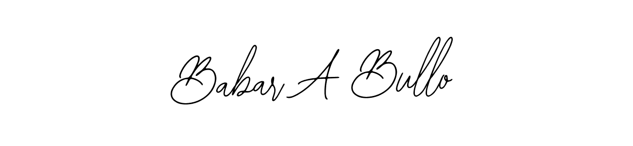 This is the best signature style for the Babar A Bullo name. Also you like these signature font (Bearetta-2O07w). Mix name signature. Babar A Bullo signature style 12 images and pictures png