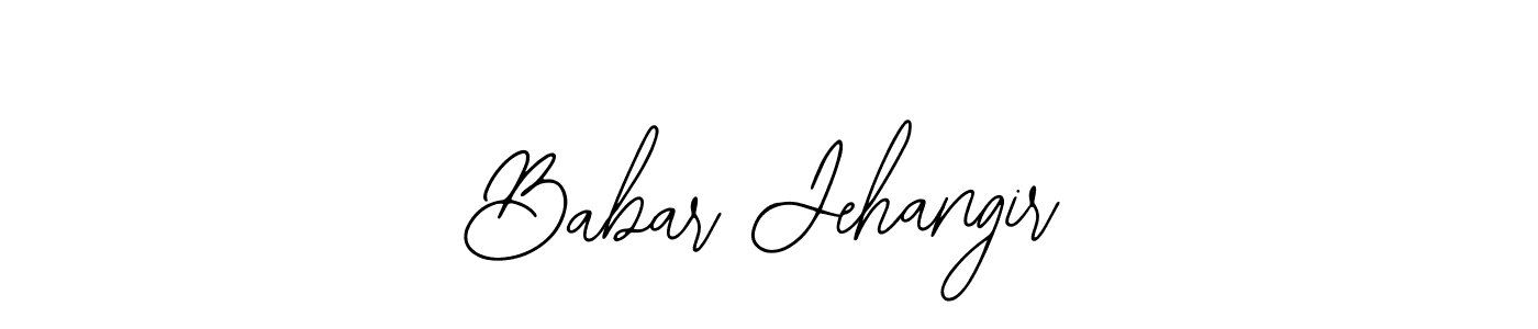 Similarly Bearetta-2O07w is the best handwritten signature design. Signature creator online .You can use it as an online autograph creator for name Babar Jehangir. Babar Jehangir signature style 12 images and pictures png