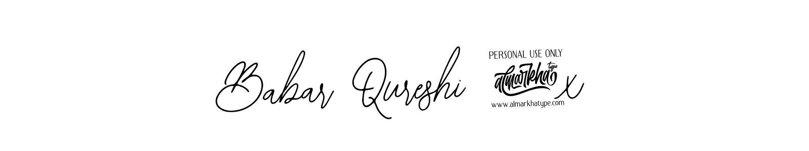 Make a beautiful signature design for name Babar Qureshi 7x. Use this online signature maker to create a handwritten signature for free. Babar Qureshi 7x signature style 12 images and pictures png