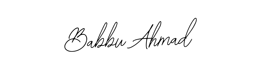 Also we have Babbu Ahmad name is the best signature style. Create professional handwritten signature collection using Bearetta-2O07w autograph style. Babbu Ahmad signature style 12 images and pictures png