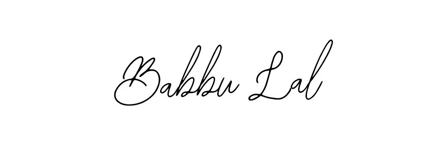 Design your own signature with our free online signature maker. With this signature software, you can create a handwritten (Bearetta-2O07w) signature for name Babbu Lal. Babbu Lal signature style 12 images and pictures png