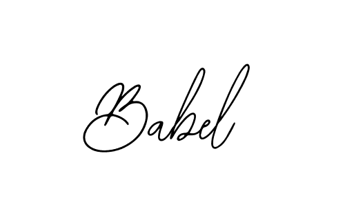 Similarly Bearetta-2O07w is the best handwritten signature design. Signature creator online .You can use it as an online autograph creator for name Babel. Babel signature style 12 images and pictures png