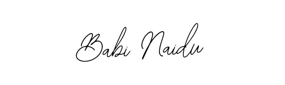 Babi Naidu stylish signature style. Best Handwritten Sign (Bearetta-2O07w) for my name. Handwritten Signature Collection Ideas for my name Babi Naidu. Babi Naidu signature style 12 images and pictures png
