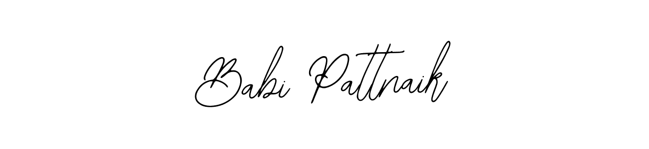 How to make Babi Pattnaik name signature. Use Bearetta-2O07w style for creating short signs online. This is the latest handwritten sign. Babi Pattnaik signature style 12 images and pictures png