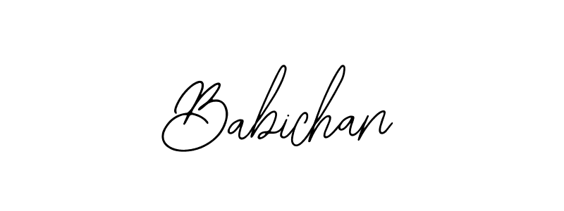 Use a signature maker to create a handwritten signature online. With this signature software, you can design (Bearetta-2O07w) your own signature for name Babichan. Babichan signature style 12 images and pictures png