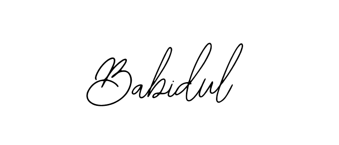 Make a beautiful signature design for name Babidul. Use this online signature maker to create a handwritten signature for free. Babidul signature style 12 images and pictures png