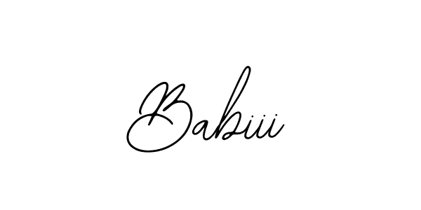 It looks lik you need a new signature style for name Babiii. Design unique handwritten (Bearetta-2O07w) signature with our free signature maker in just a few clicks. Babiii signature style 12 images and pictures png