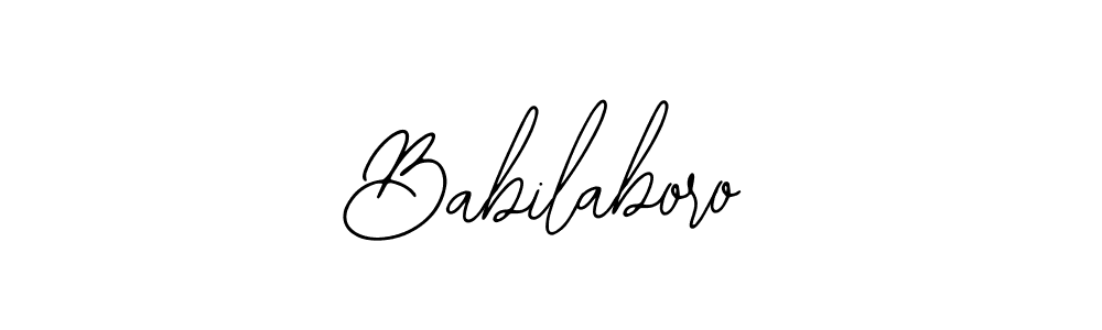 Once you've used our free online signature maker to create your best signature Bearetta-2O07w style, it's time to enjoy all of the benefits that Babilaboro name signing documents. Babilaboro signature style 12 images and pictures png