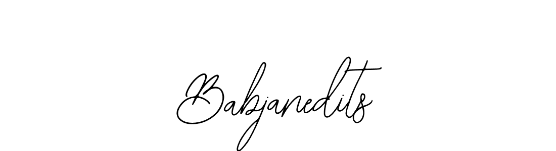 Create a beautiful signature design for name Babjanedits. With this signature (Bearetta-2O07w) fonts, you can make a handwritten signature for free. Babjanedits signature style 12 images and pictures png