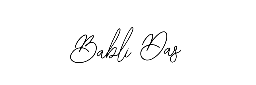 if you are searching for the best signature style for your name Babli Das. so please give up your signature search. here we have designed multiple signature styles  using Bearetta-2O07w. Babli Das signature style 12 images and pictures png