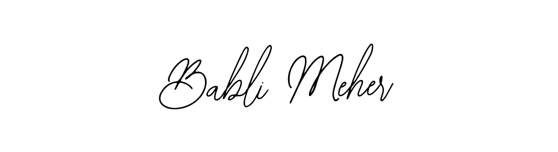 This is the best signature style for the Babli Meher name. Also you like these signature font (Bearetta-2O07w). Mix name signature. Babli Meher signature style 12 images and pictures png