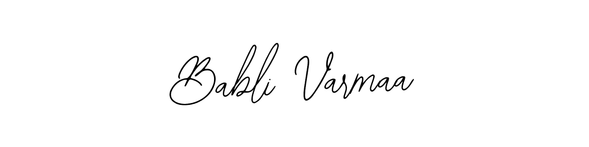 Best and Professional Signature Style for Babli Varmaa. Bearetta-2O07w Best Signature Style Collection. Babli Varmaa signature style 12 images and pictures png