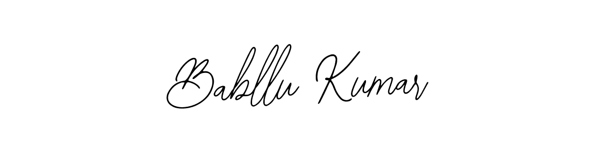 Babllu Kumar stylish signature style. Best Handwritten Sign (Bearetta-2O07w) for my name. Handwritten Signature Collection Ideas for my name Babllu Kumar. Babllu Kumar signature style 12 images and pictures png