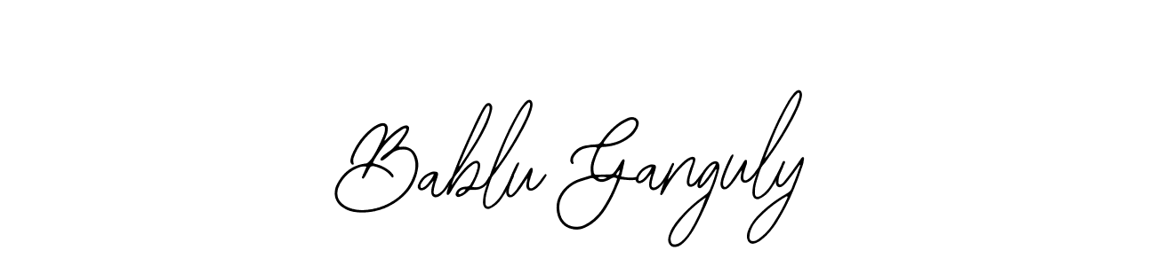 Make a short Bablu Ganguly signature style. Manage your documents anywhere anytime using Bearetta-2O07w. Create and add eSignatures, submit forms, share and send files easily. Bablu Ganguly signature style 12 images and pictures png