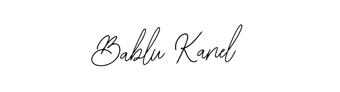 Bearetta-2O07w is a professional signature style that is perfect for those who want to add a touch of class to their signature. It is also a great choice for those who want to make their signature more unique. Get Bablu Kanel name to fancy signature for free. Bablu Kanel signature style 12 images and pictures png