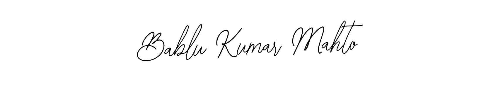 You can use this online signature creator to create a handwritten signature for the name Bablu Kumar Mahto. This is the best online autograph maker. Bablu Kumar Mahto signature style 12 images and pictures png