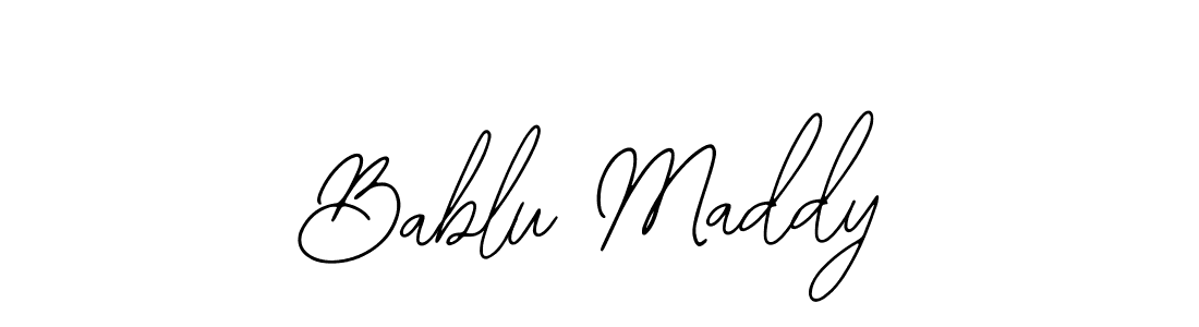 Also You can easily find your signature by using the search form. We will create Bablu Maddy name handwritten signature images for you free of cost using Bearetta-2O07w sign style. Bablu Maddy signature style 12 images and pictures png