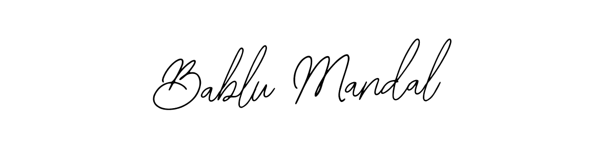 Similarly Bearetta-2O07w is the best handwritten signature design. Signature creator online .You can use it as an online autograph creator for name Bablu Mandal. Bablu Mandal signature style 12 images and pictures png