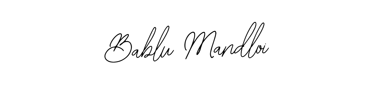 Once you've used our free online signature maker to create your best signature Bearetta-2O07w style, it's time to enjoy all of the benefits that Bablu Mandloi name signing documents. Bablu Mandloi signature style 12 images and pictures png