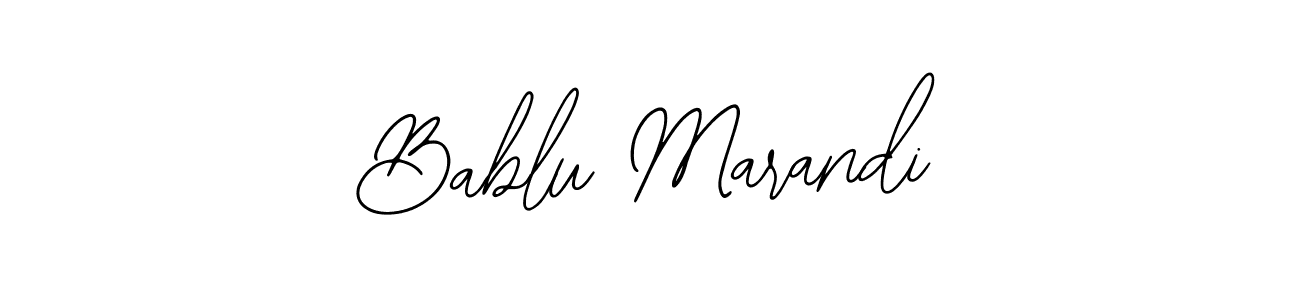 How to make Bablu Marandi signature? Bearetta-2O07w is a professional autograph style. Create handwritten signature for Bablu Marandi name. Bablu Marandi signature style 12 images and pictures png
