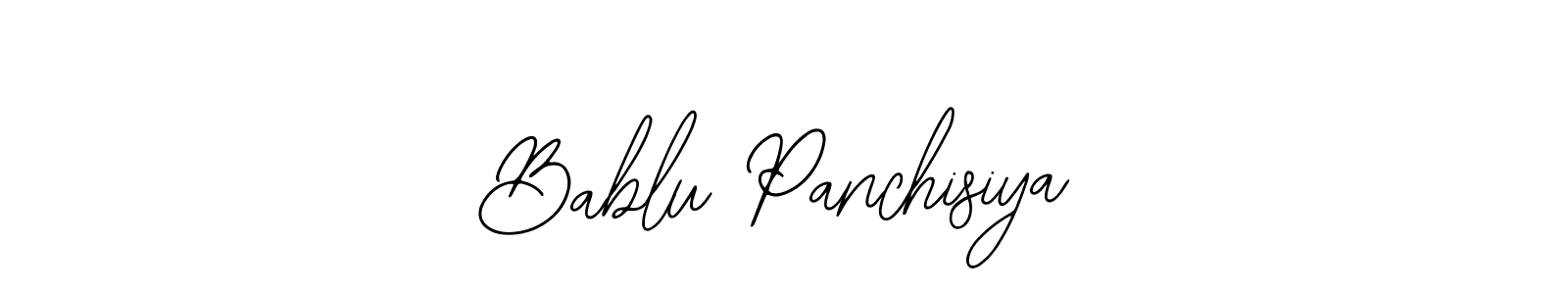 Create a beautiful signature design for name Bablu Panchisiya. With this signature (Bearetta-2O07w) fonts, you can make a handwritten signature for free. Bablu Panchisiya signature style 12 images and pictures png