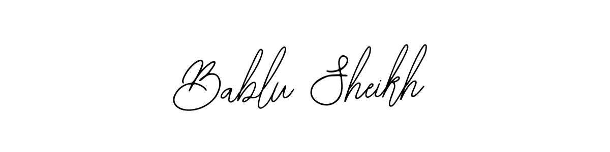 How to Draw Bablu Sheikh signature style? Bearetta-2O07w is a latest design signature styles for name Bablu Sheikh. Bablu Sheikh signature style 12 images and pictures png