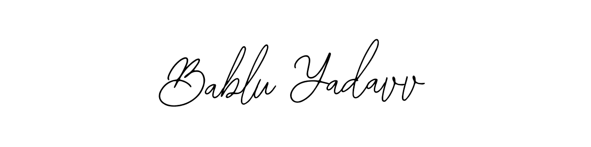 You can use this online signature creator to create a handwritten signature for the name Bablu Yadavv. This is the best online autograph maker. Bablu Yadavv signature style 12 images and pictures png