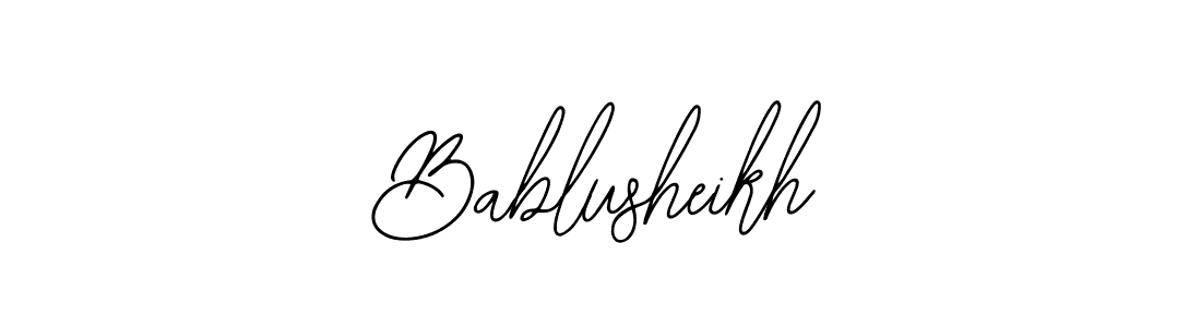 Bearetta-2O07w is a professional signature style that is perfect for those who want to add a touch of class to their signature. It is also a great choice for those who want to make their signature more unique. Get Bablusheikh name to fancy signature for free. Bablusheikh signature style 12 images and pictures png
