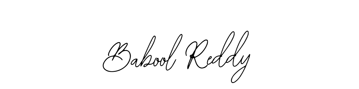 Similarly Bearetta-2O07w is the best handwritten signature design. Signature creator online .You can use it as an online autograph creator for name Babool Reddy. Babool Reddy signature style 12 images and pictures png