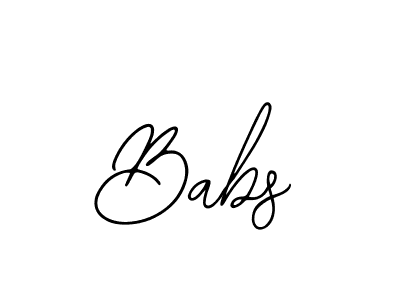 if you are searching for the best signature style for your name Babs. so please give up your signature search. here we have designed multiple signature styles  using Bearetta-2O07w. Babs signature style 12 images and pictures png