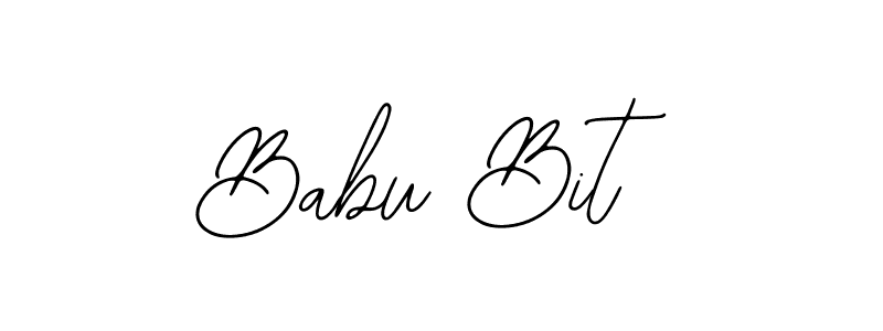 if you are searching for the best signature style for your name Babu Bit. so please give up your signature search. here we have designed multiple signature styles  using Bearetta-2O07w. Babu Bit signature style 12 images and pictures png