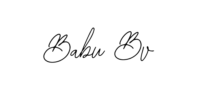 Also You can easily find your signature by using the search form. We will create Babu Bv name handwritten signature images for you free of cost using Bearetta-2O07w sign style. Babu Bv signature style 12 images and pictures png