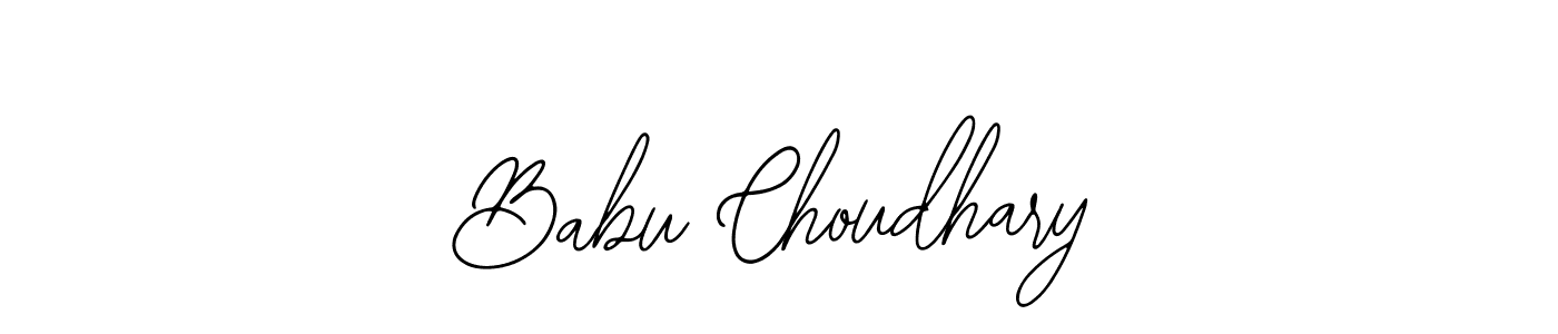 Also we have Babu Choudhary name is the best signature style. Create professional handwritten signature collection using Bearetta-2O07w autograph style. Babu Choudhary signature style 12 images and pictures png