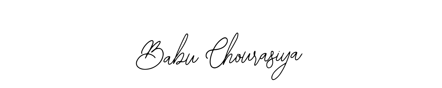 Create a beautiful signature design for name Babu Chourasiya. With this signature (Bearetta-2O07w) fonts, you can make a handwritten signature for free. Babu Chourasiya signature style 12 images and pictures png