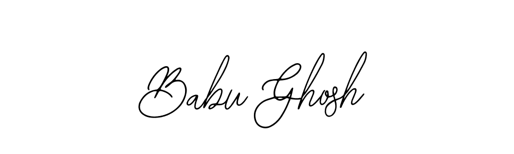 Create a beautiful signature design for name Babu Ghosh. With this signature (Bearetta-2O07w) fonts, you can make a handwritten signature for free. Babu Ghosh signature style 12 images and pictures png